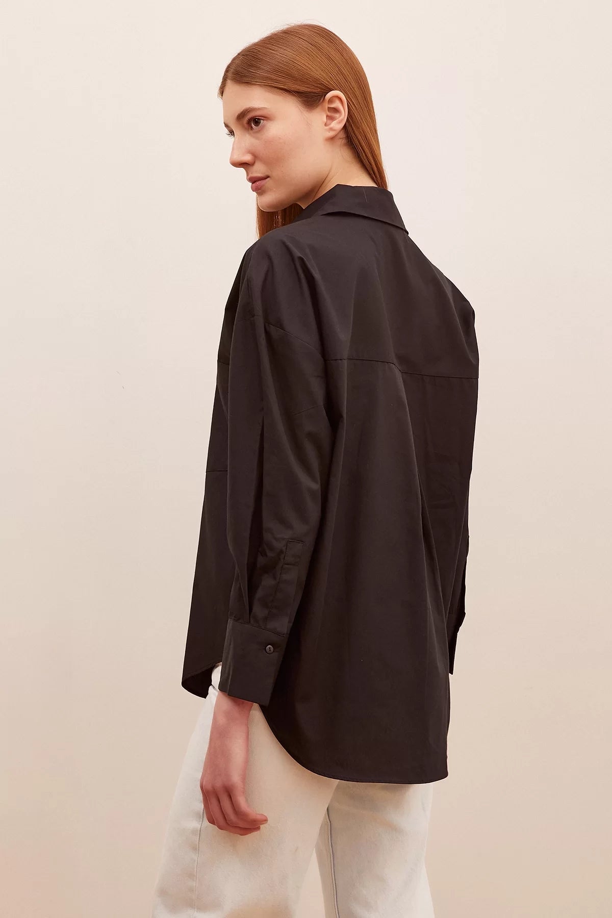 Classic Poplin shirt - Black