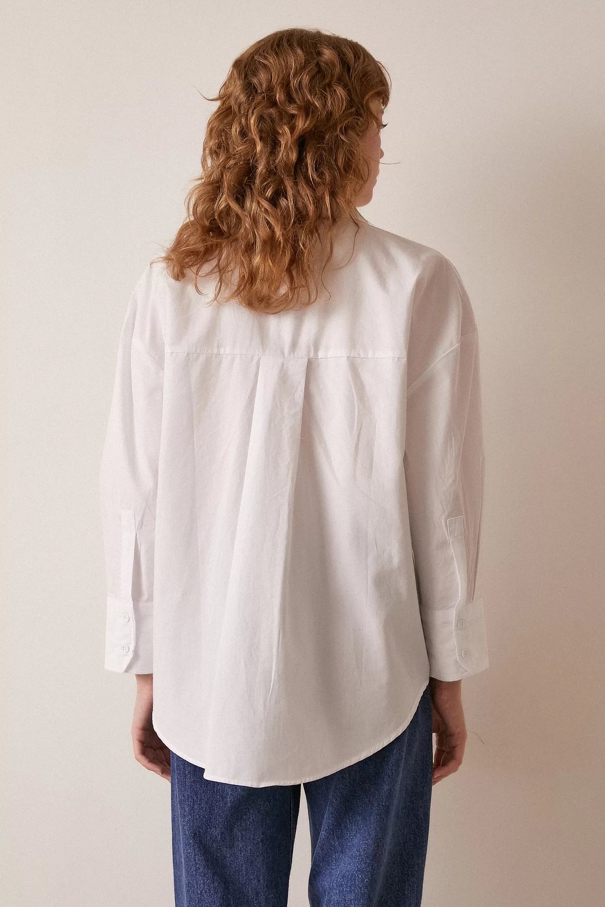 Classic Poplin shirt - White